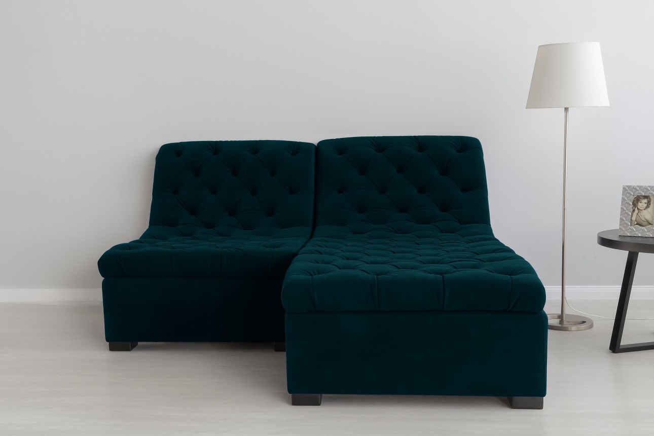 Colțar modular VERSAILLES (ansamblul 1), 1800x1820x970 mm.