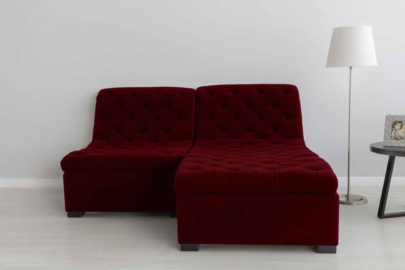 Colțar modular VERSAILLES (ansamblul 1), 1800x1820x970 mm.