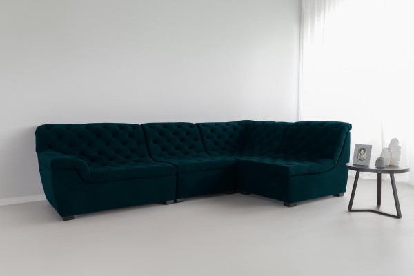 Colțar modular VERSAILLES (ansamblul 7), 2600x3000x 970 mm.