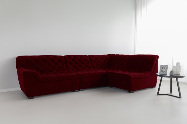 Colțar modular VERSAILLES (ansamblul 7), 2600x3000x 970 mm.