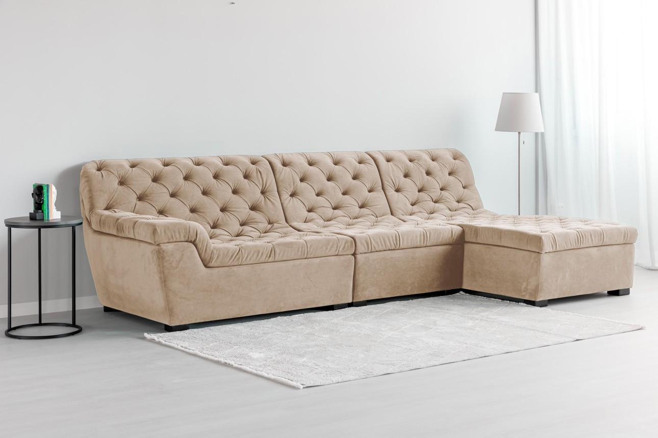 Colțar modular VERSAILLES (ansamblul 3), 3200x1820x970 mm.