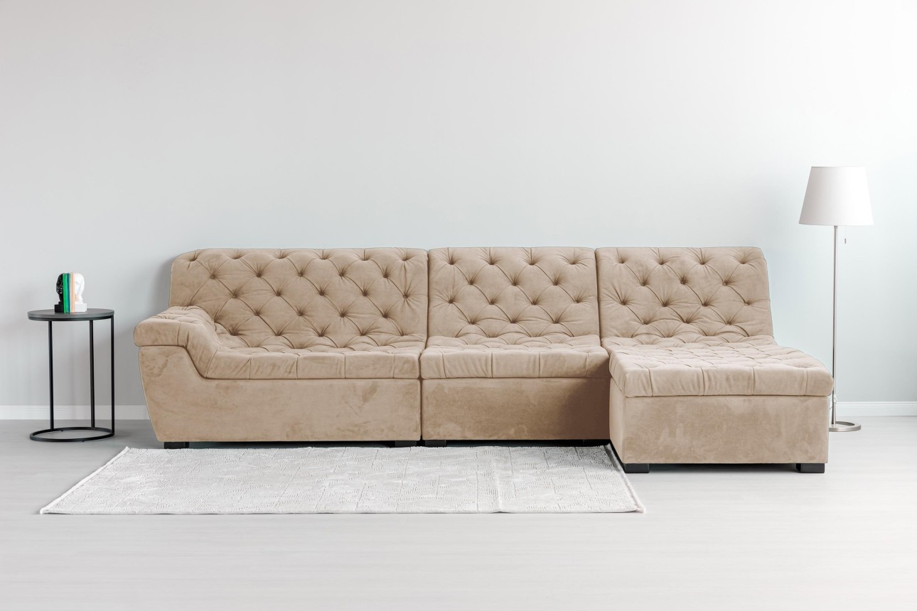Colțar modular VERSAILLES (ansamblul 3), 3200x1820x970 mm.