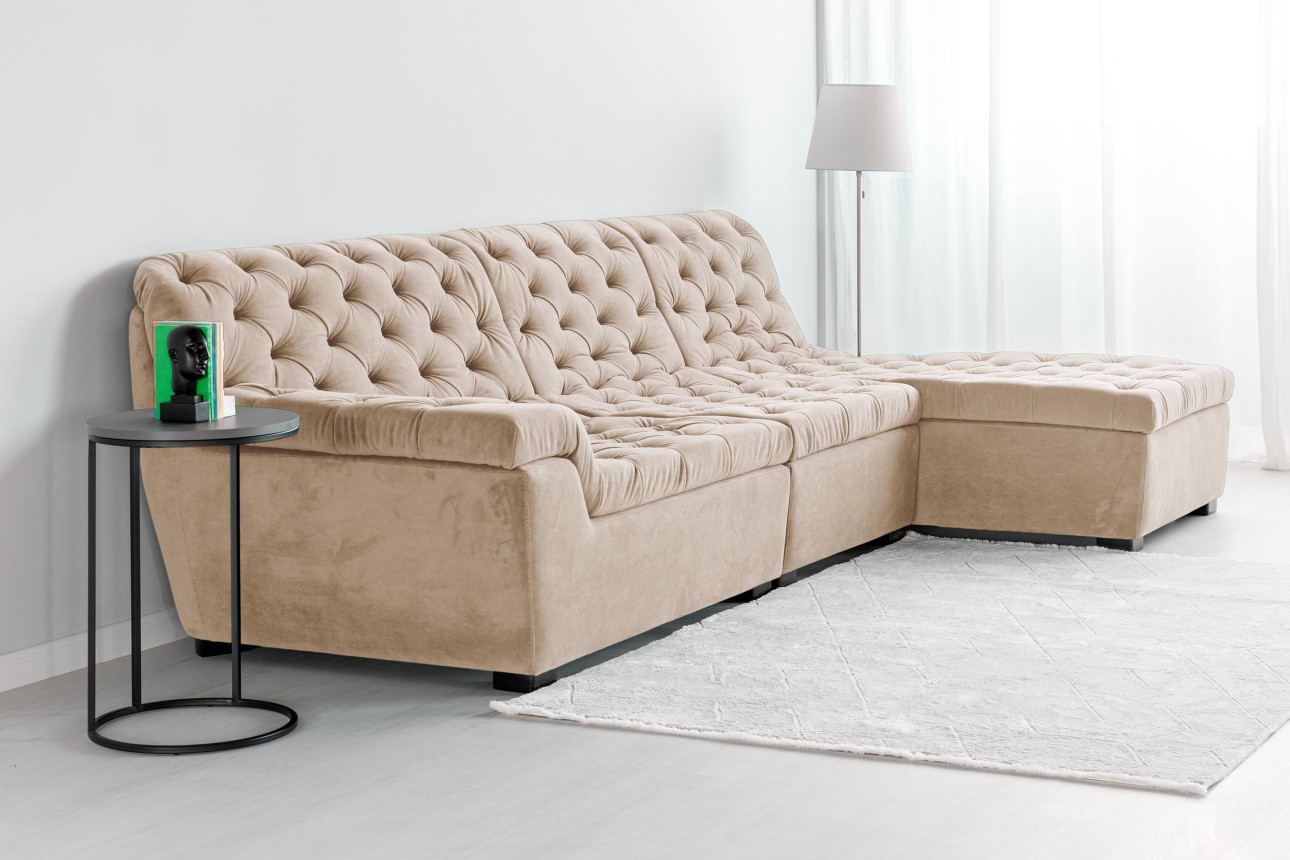 Colțar modular VERSAILLES (ansamblul 3), 3200x1820x970 mm.