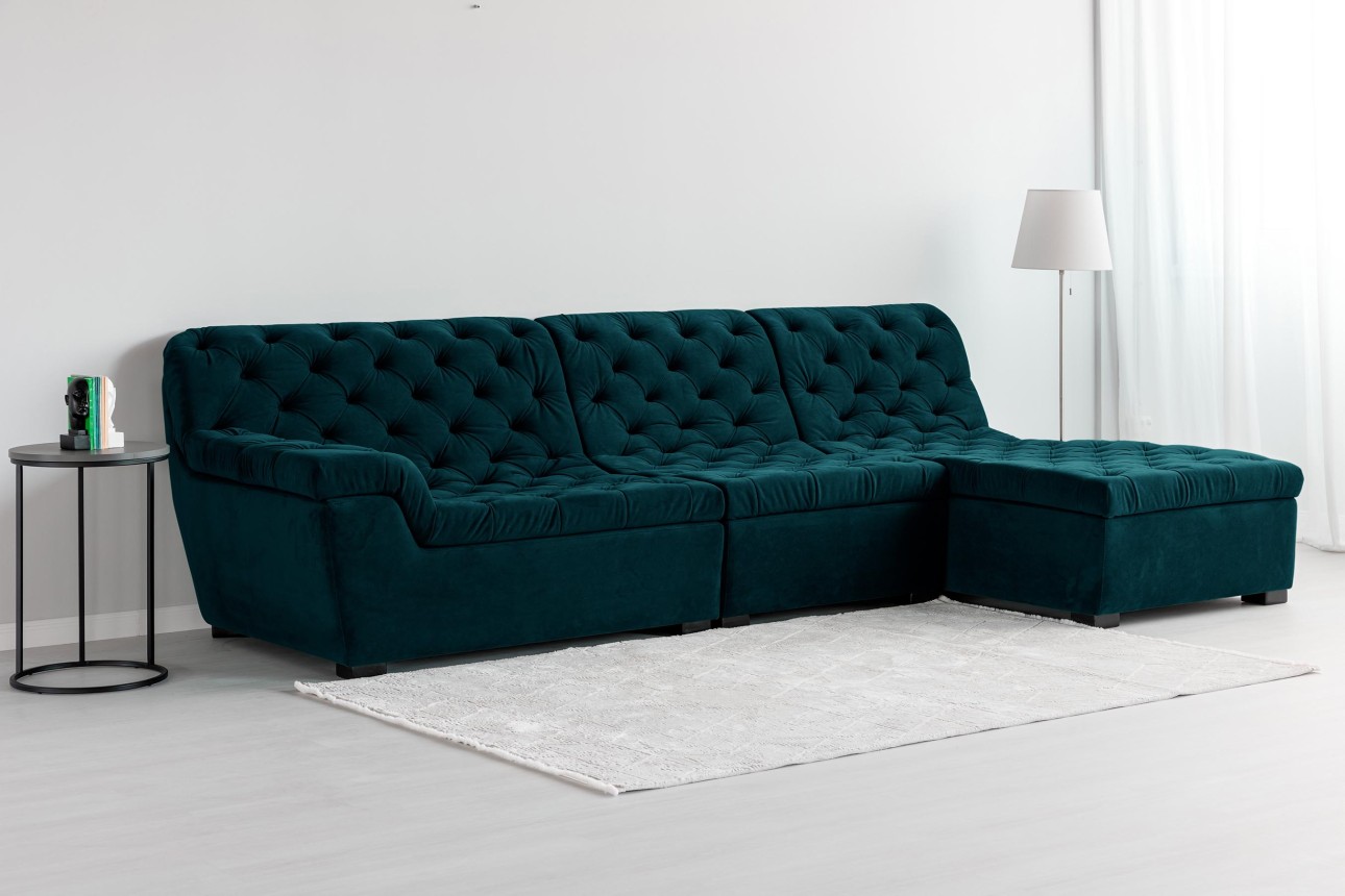 Colțar modular VERSAILLES (ansamblul 3), 3200x1820x970 mm.