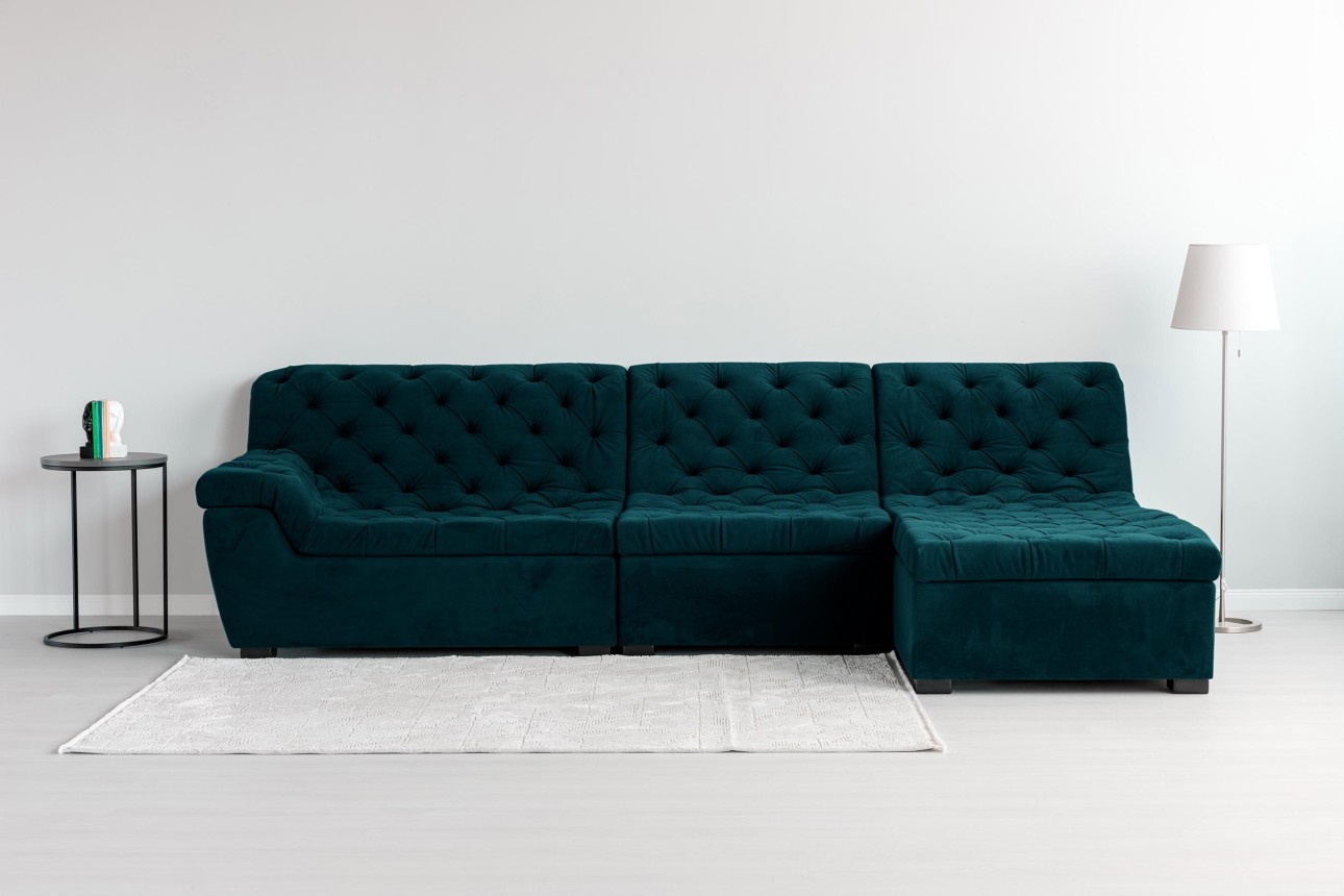 Colțar modular VERSAILLES (ansamblul 3), 3200x1820x970 mm.