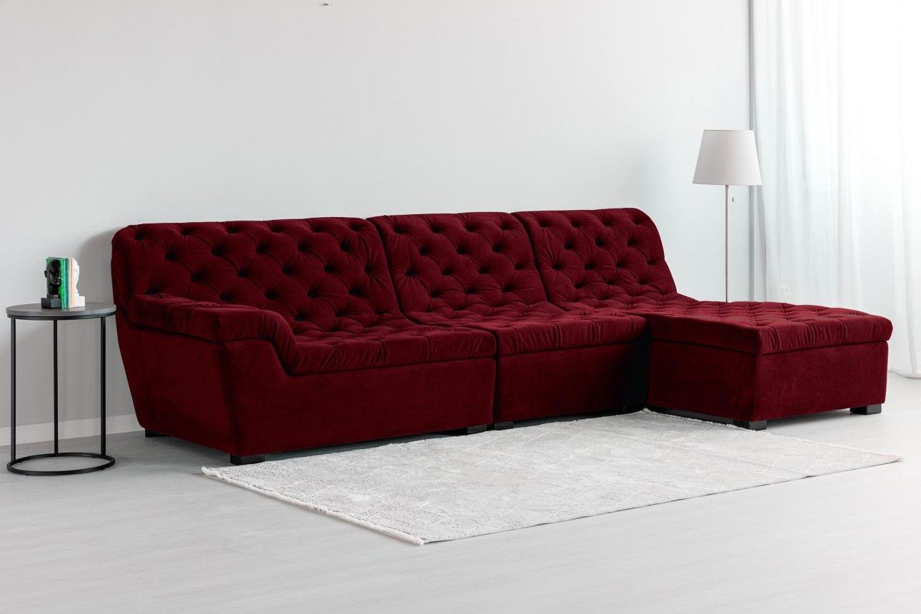 Colțar modular VERSAILLES (ansamblul 3), 3200x1820x970 mm.