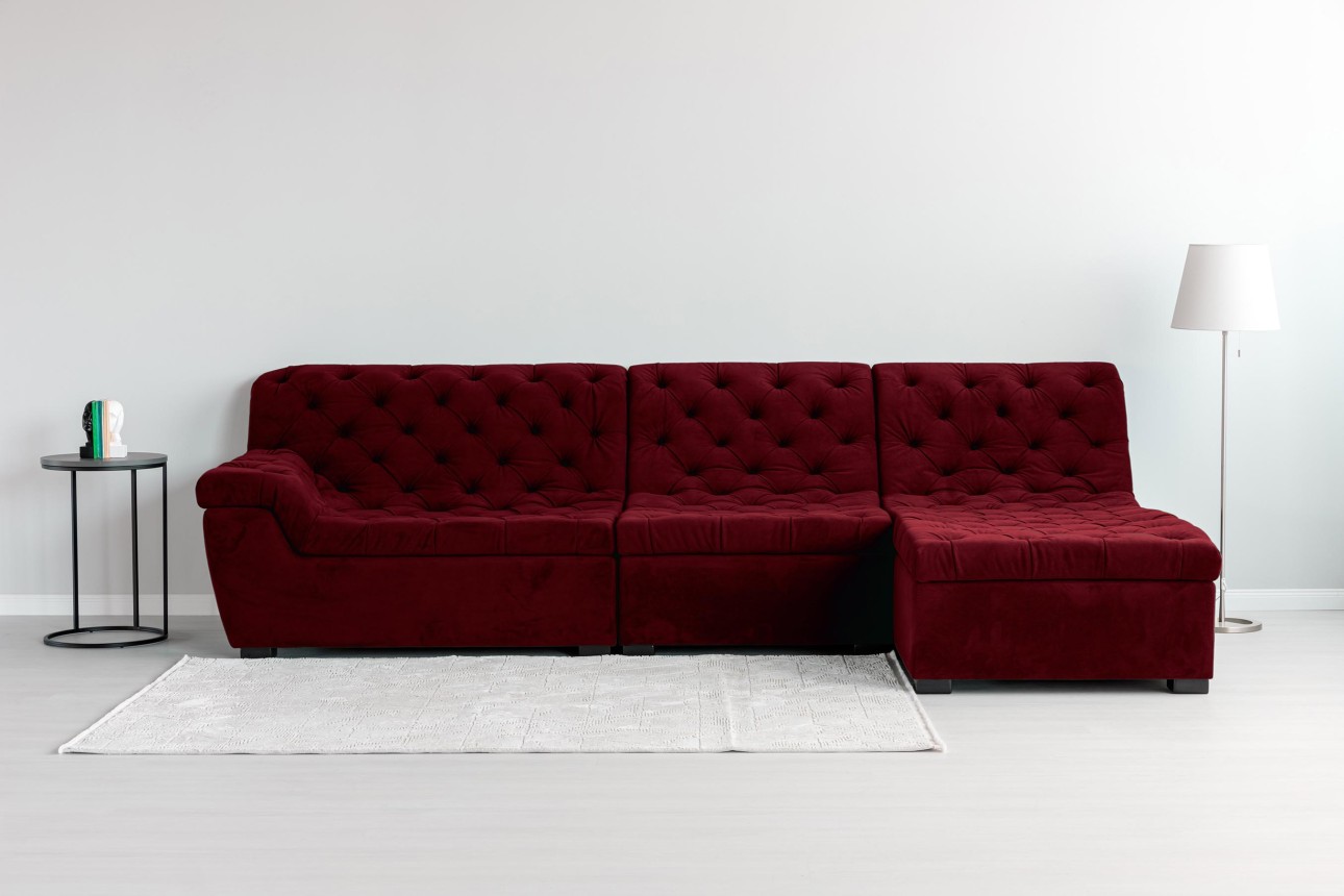Colțar modular VERSAILLES (ansamblul 3), 3200x1820x970 mm.