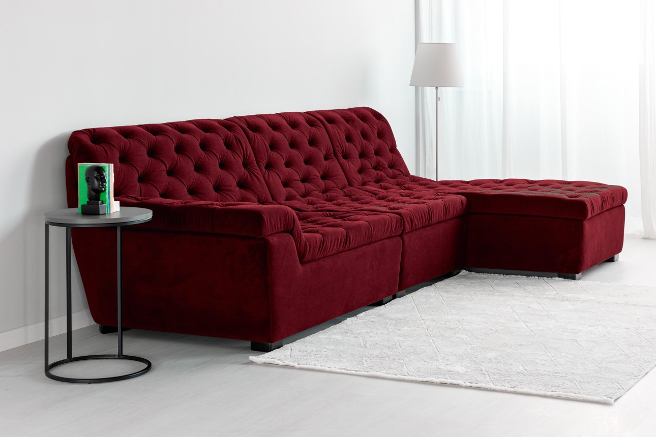 Colțar modular VERSAILLES (ansamblul 3), 3200x1820x970 mm.