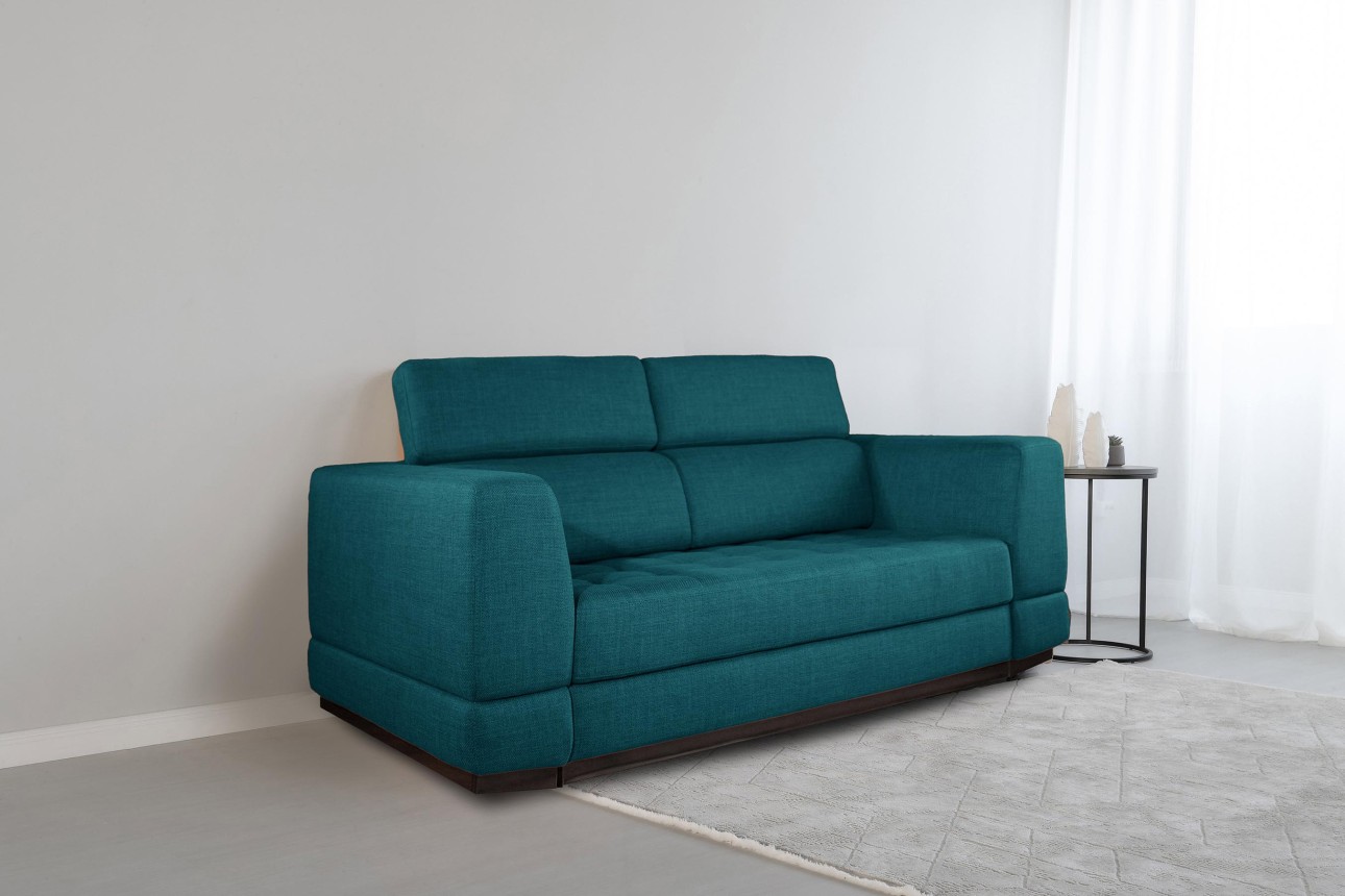 Canapea extensibilă BUTLER 1800, tetiere reglabile, 2360x1120x780 mm, spațiu de dormit 1780x1930 mm.