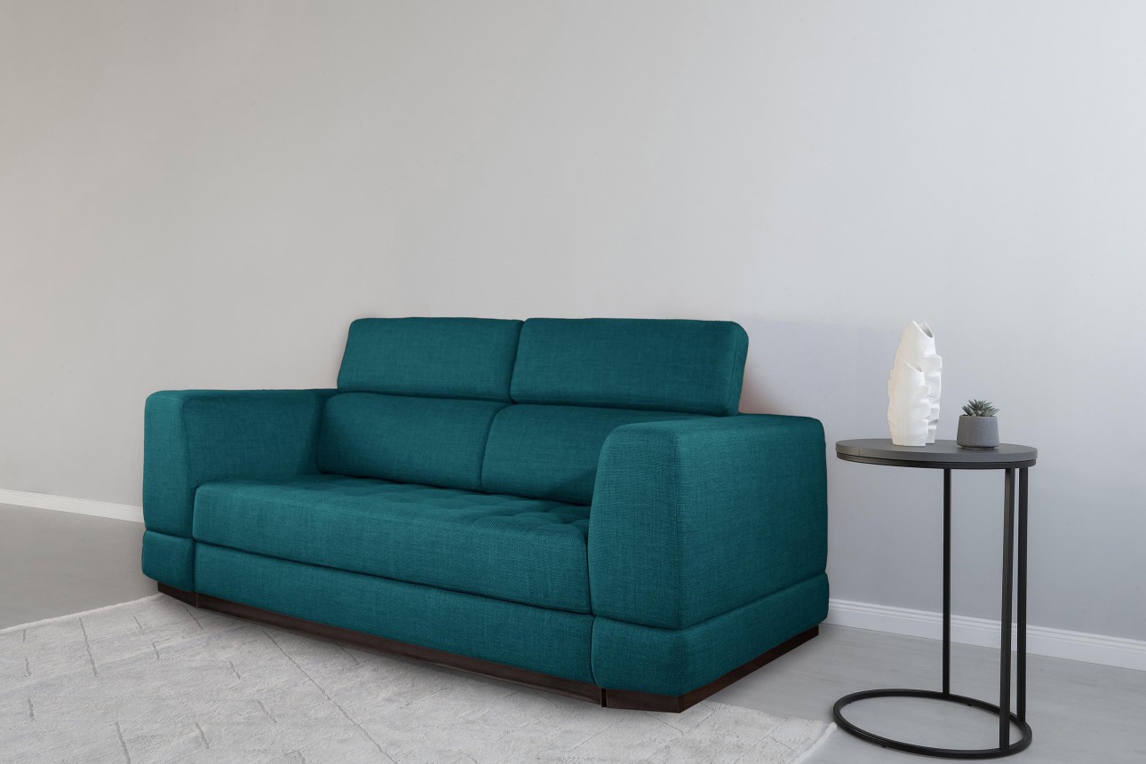 Canapea extensibilă BUTLER 1800, tetiere reglabile, 2360x1120x780 mm, spațiu de dormit 1780x1930 mm.
