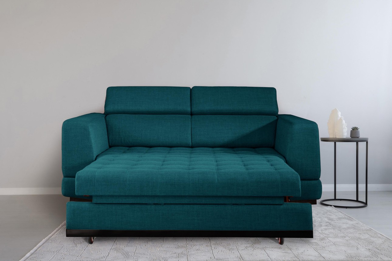 Canapea extensibilă BUTLER 1800, tetiere reglabile, 2360x1120x780 mm, spațiu de dormit 1780x1930 mm.