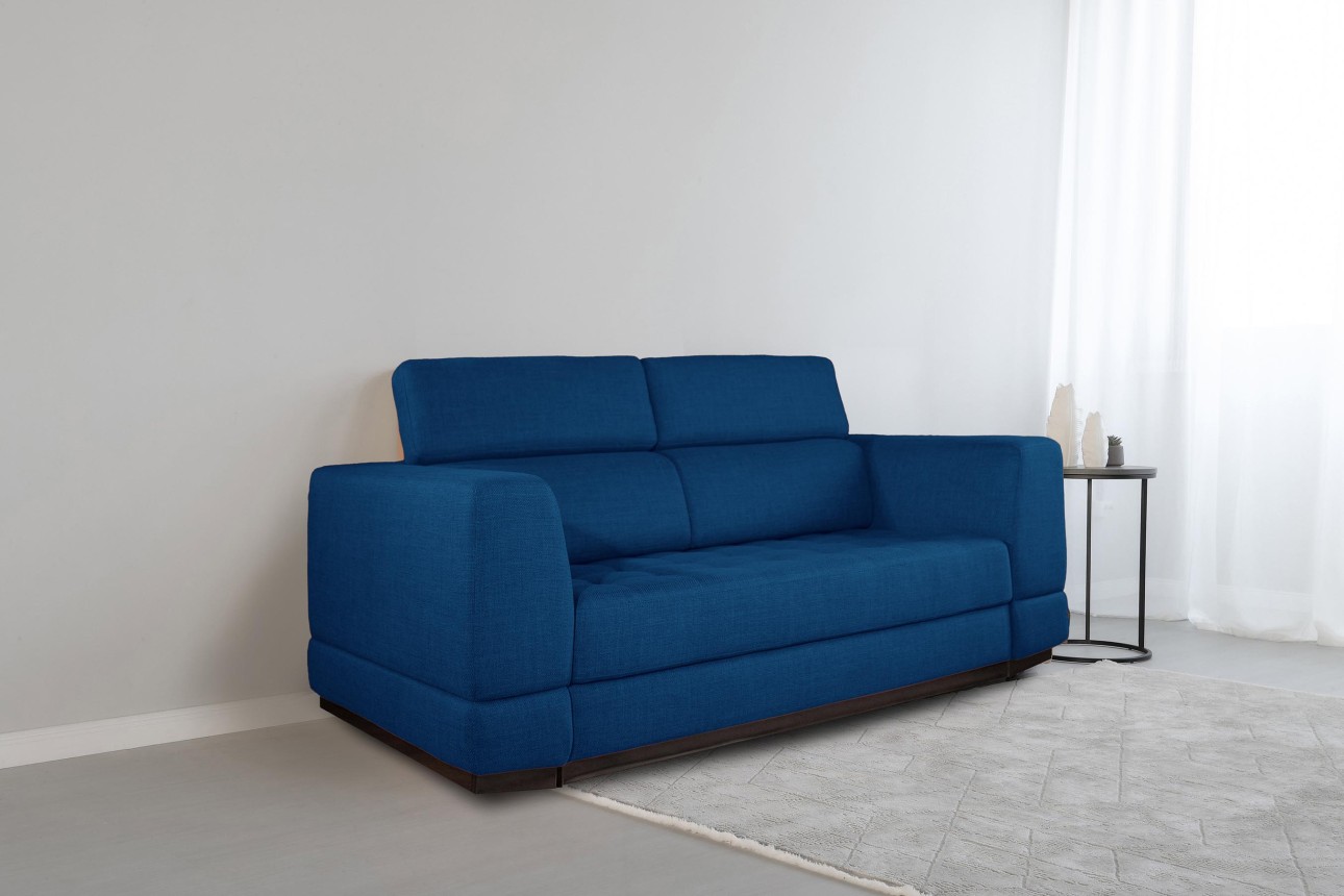 Canapea extensibilă BUTLER 1800, tetiere reglabile, 2360x1120x780 mm, spațiu de dormit 1780x1930 mm.