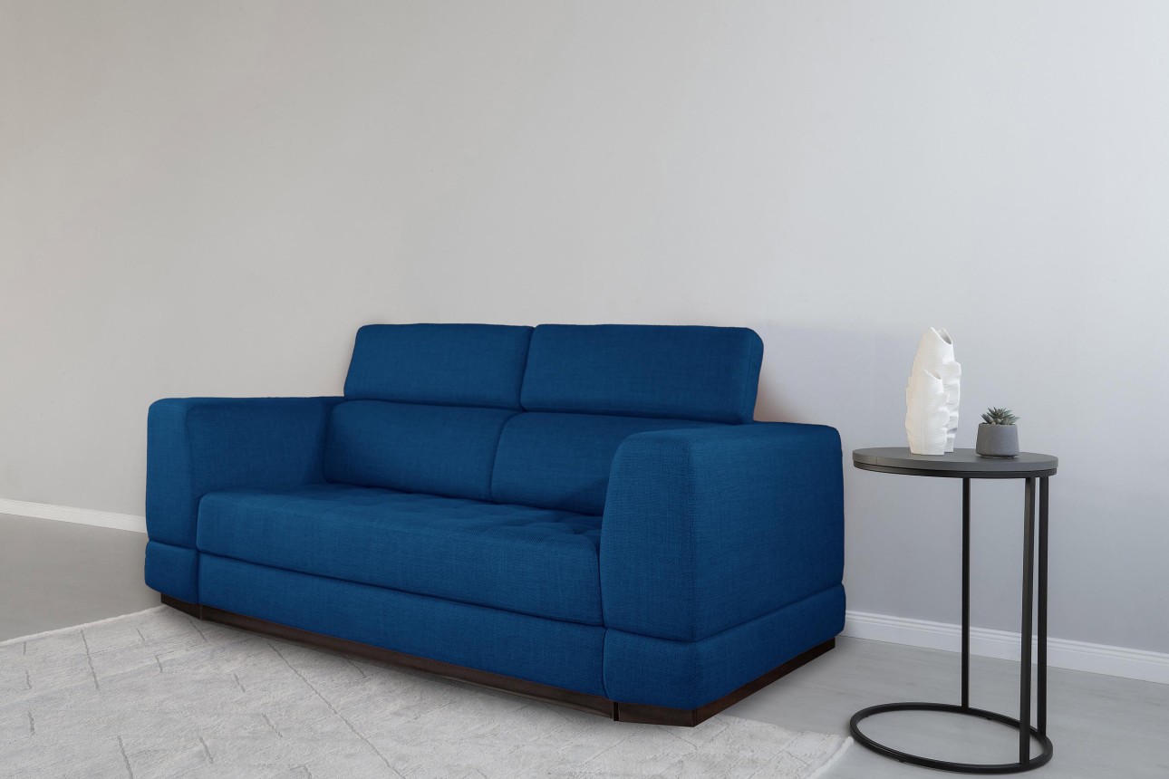 Canapea extensibilă BUTLER 1800, tetiere reglabile, 2360x1120x780 mm, spațiu de dormit 1780x1930 mm.