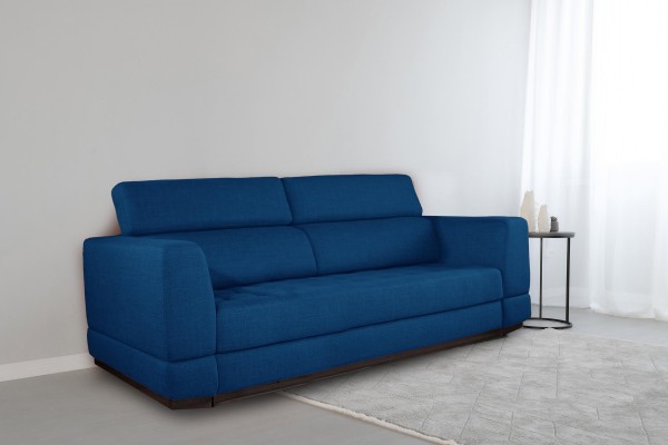 Canapea extensibilă BUTLER 2000, tetiere reglabile, 2560x1120x780 mm, spațiu de dormit 1980x1930 mm.