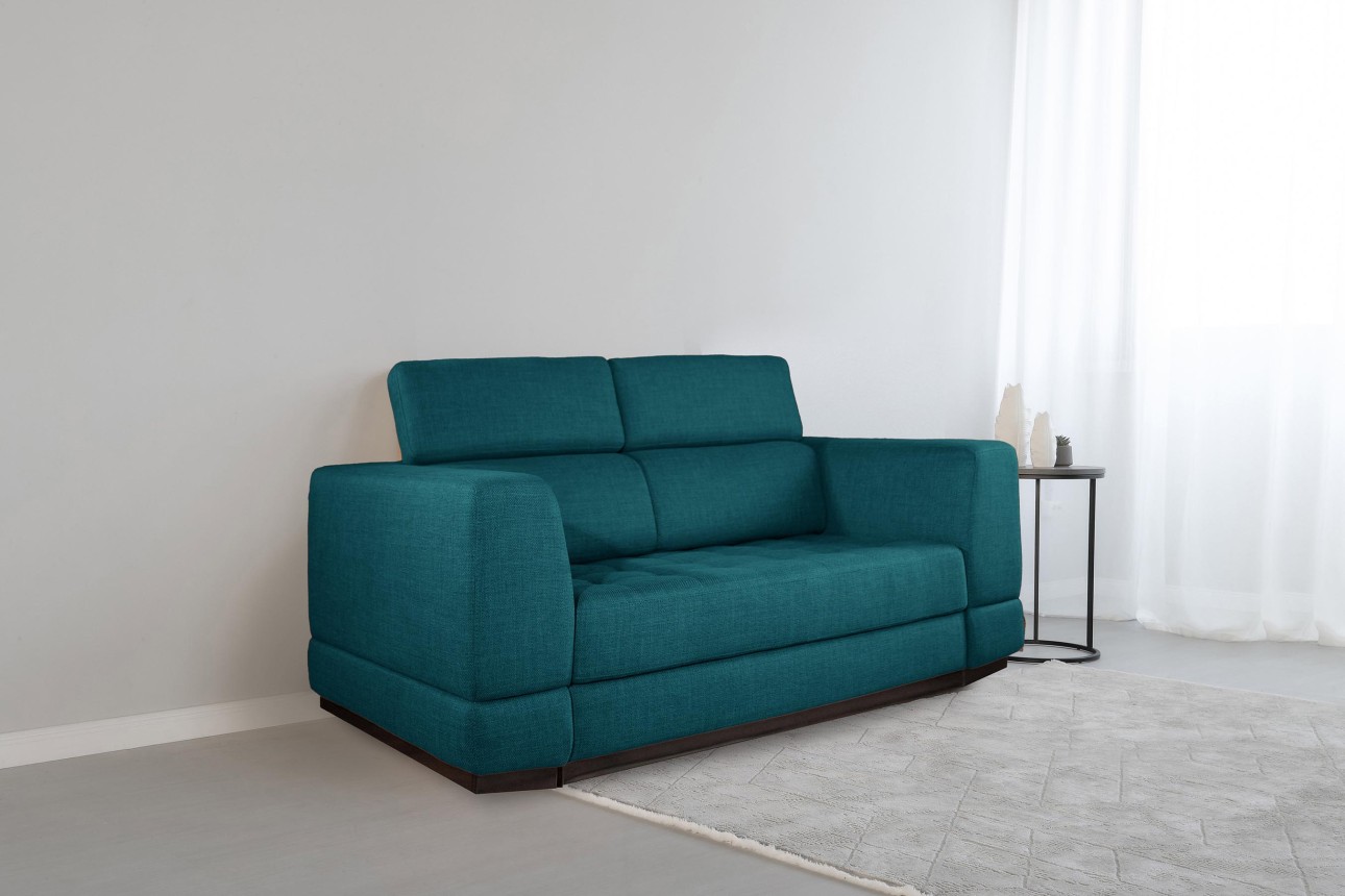 Canapea extensibilă BUTLER 1600, tetiere reglabile, 2170x1120x780 mm, spațiu de dormit 1580x1930 mm.
