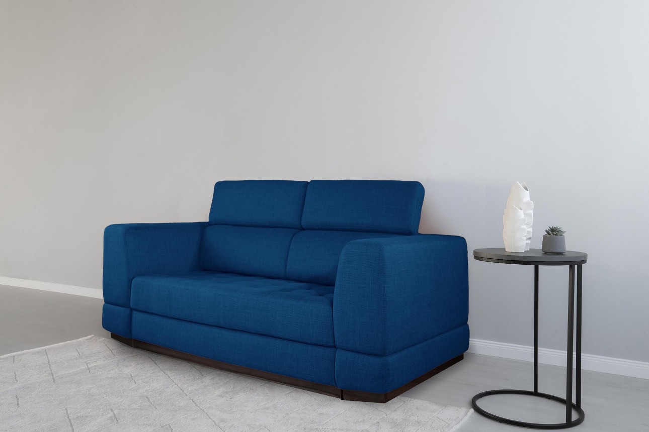 Canapea extensibilă BUTLER 1600, tetiere reglabile, 2170x1120x780 mm, spațiu de dormit 1580x1930 mm.