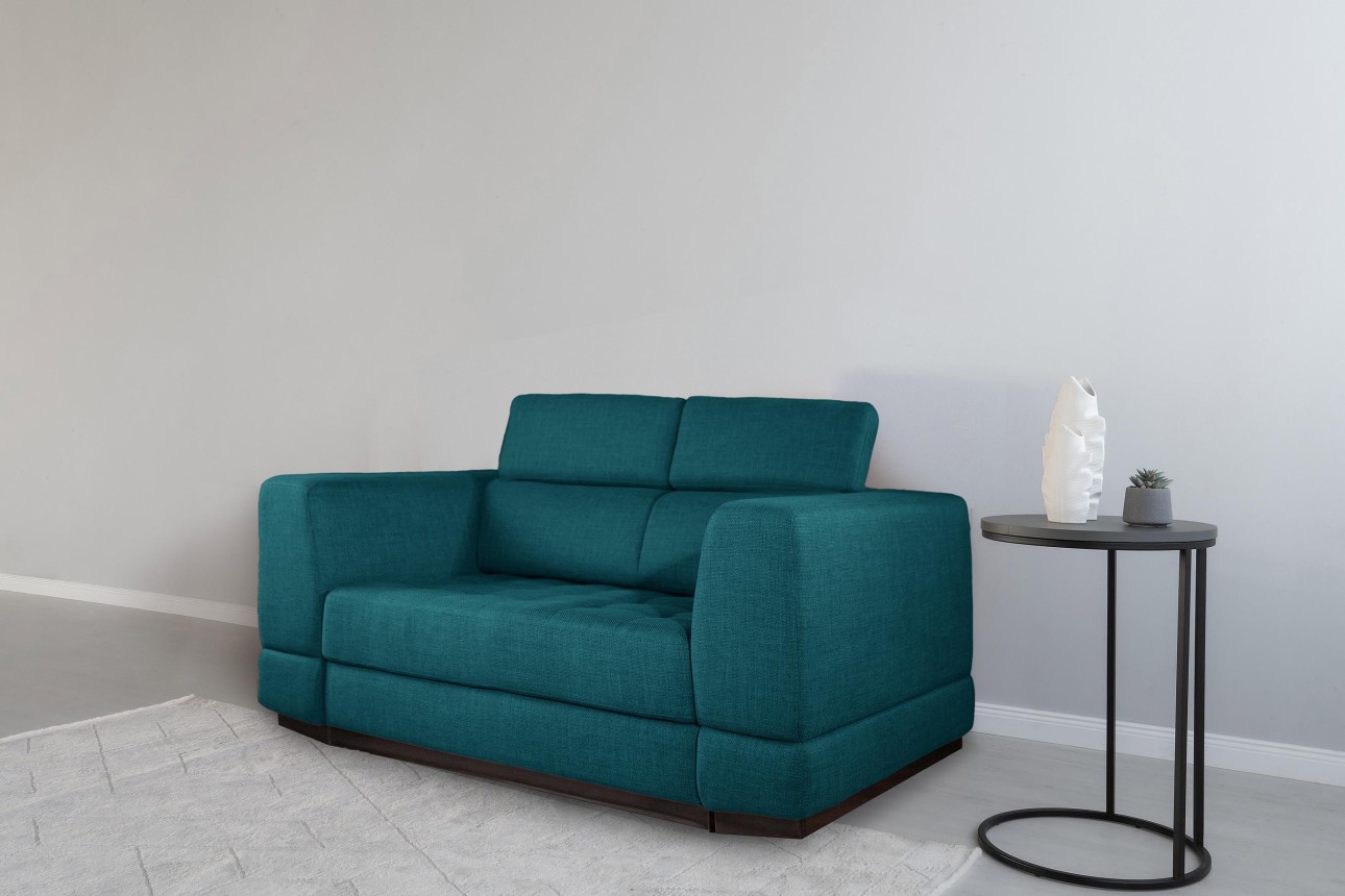 Canapea extensibilă BUTLER 1400, tetiere reglabile, 1960x1120x780 mm, spațiu de dormit 1380x1930 mm.