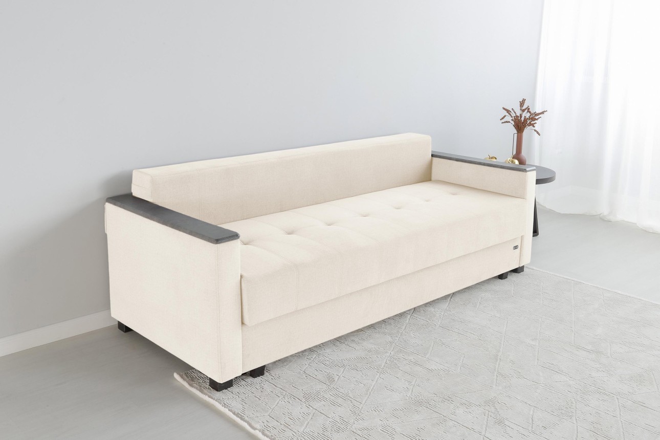 Canapea extensibilă KENTUCKY, cu ladă de depozitare, 2270*1000x800 mm, spațiu de dormit 2020x1450 mm.