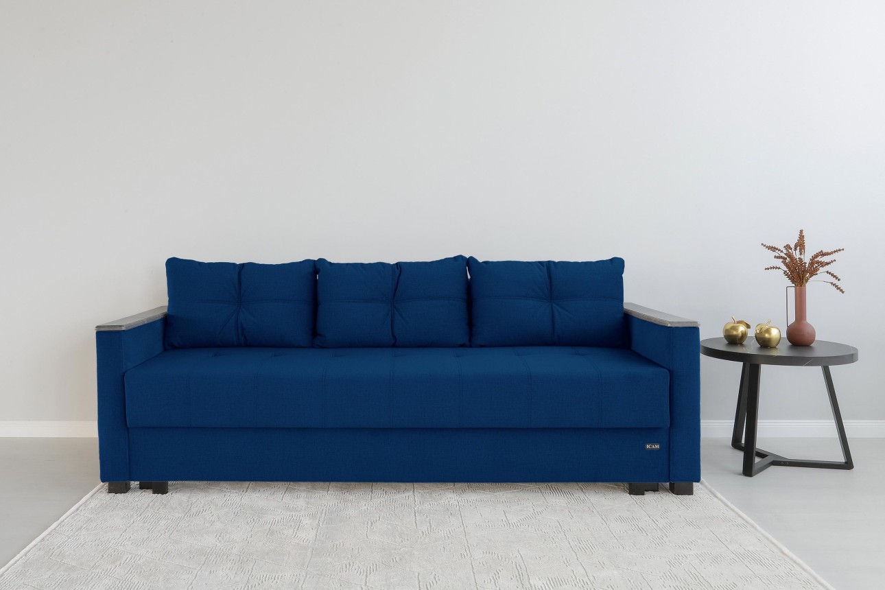 Canapea extensibilă KENTUCKY, cu ladă de depozitare, 2270*1000x800 mm, spațiu de dormit 2020x1450 mm.