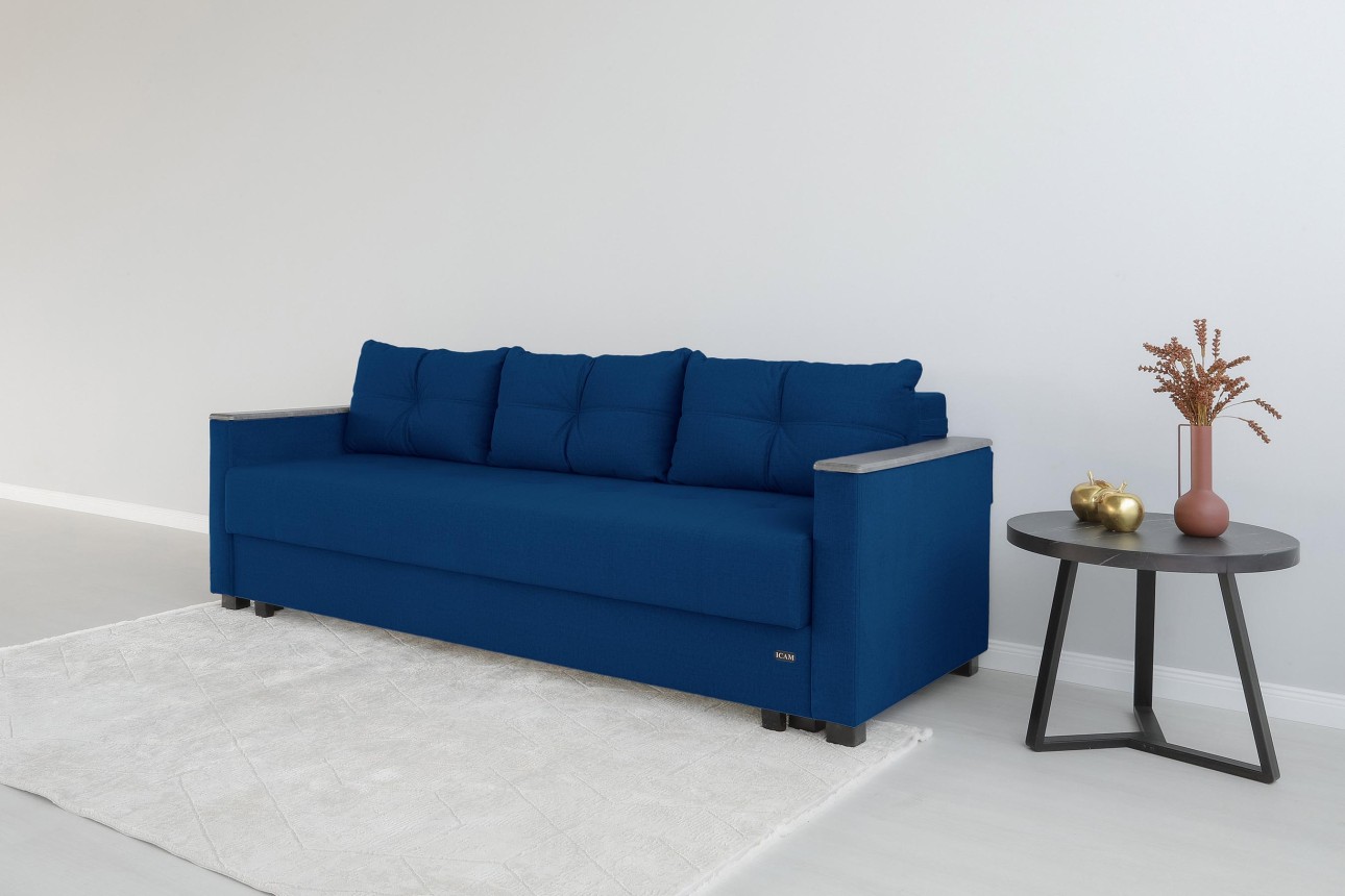 Canapea extensibilă KENTUCKY, cu ladă de depozitare, 2270*1000x800 mm, spațiu de dormit 2020x1450 mm.
