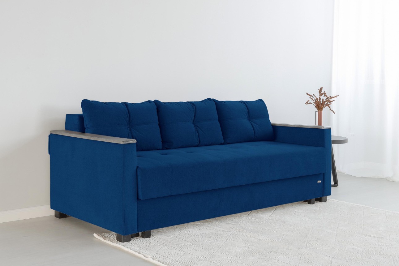 Canapea extensibilă KENTUCKY, cu ladă de depozitare, 2270*1000x800 mm, spațiu de dormit 2020x1450 mm.