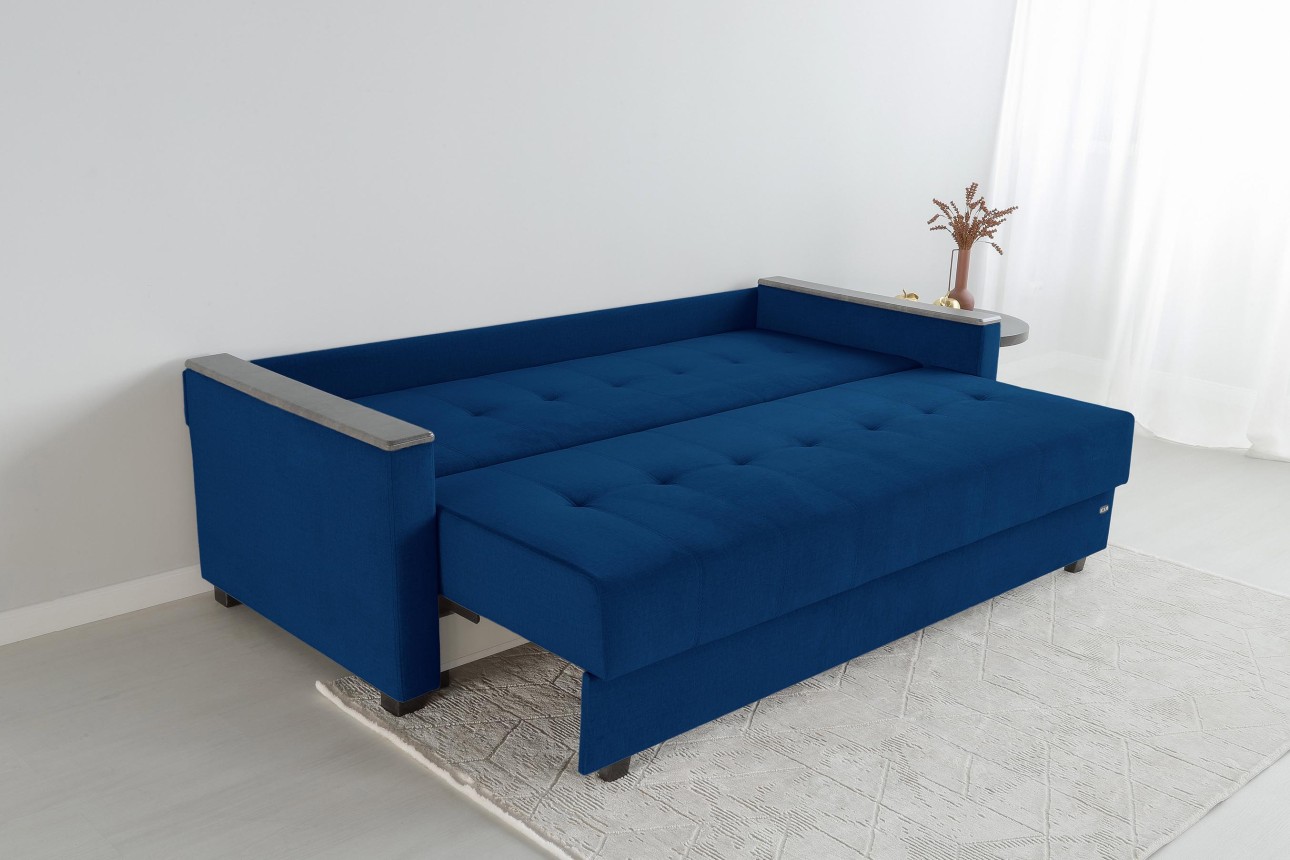 Canapea extensibilă KENTUCKY, cu ladă de depozitare, 2270*1000x800 mm, spațiu de dormit 2020x1450 mm.