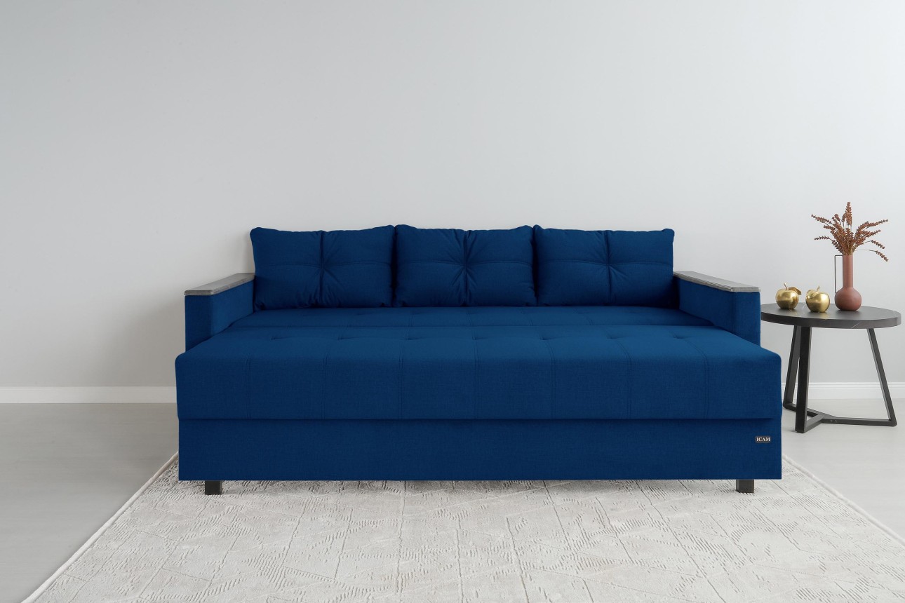 Canapea extensibilă KENTUCKY, cu ladă de depozitare, 2270*1000x800 mm, spațiu de dormit 2020x1450 mm.