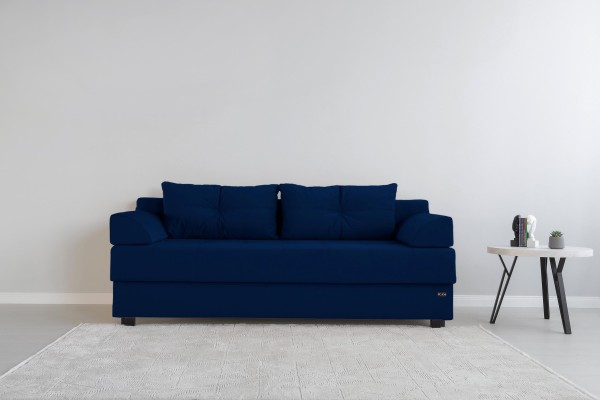 Canapea extensibilă DUBLIN, cu ladă de depozitare, 2000x950x770 mm, spațiu de dormit 2000x1500 mm.