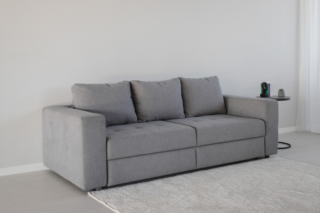 Canapea extensibilă STONE, 2480x1080x1000 mm, spațiu de dormit 2000x2000 mm.