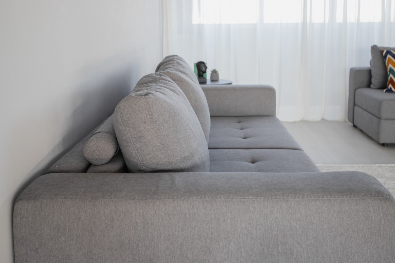 Canapea extensibilă STONE, 2480x1080x1000 mm, spațiu de dormit 2000x2000 mm.