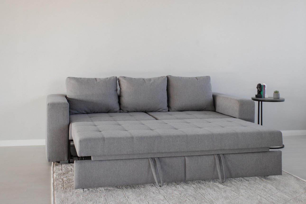 Canapea extensibilă STONE, 2480x1080x1000 mm, spațiu de dormit 2000x2000 mm.