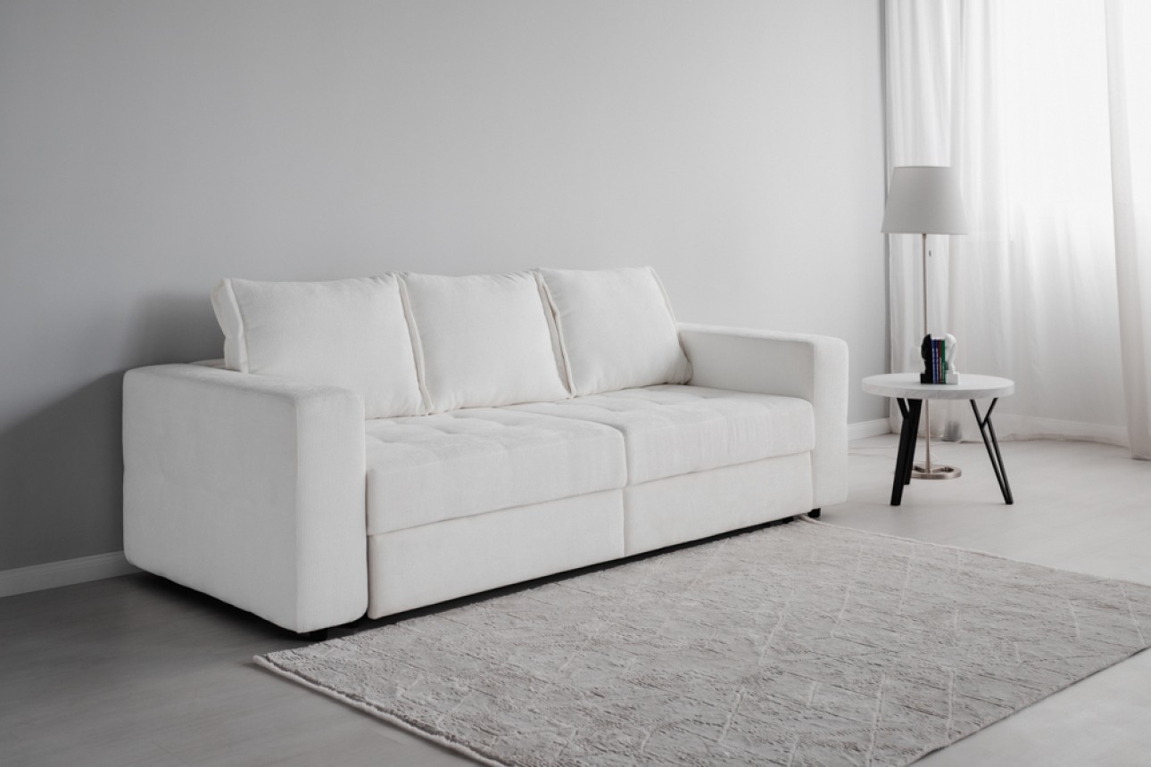 Canapea extensibilă STONE, 2480x1080x1000 mm, spațiu de dormit 2000x2000 mm.