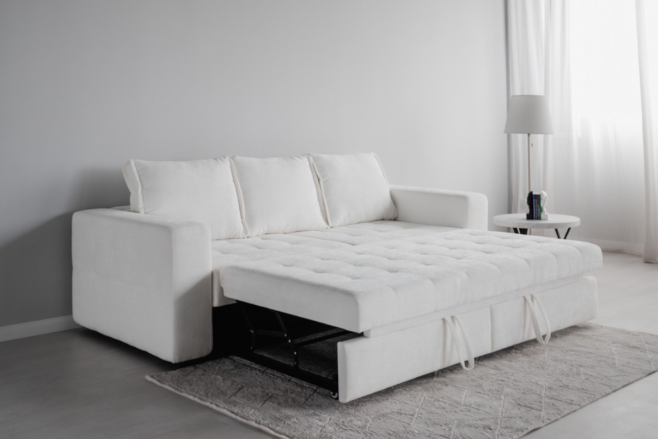 Canapea extensibilă STONE, 2480x1080x1000 mm, spațiu de dormit 2000x2000 mm.