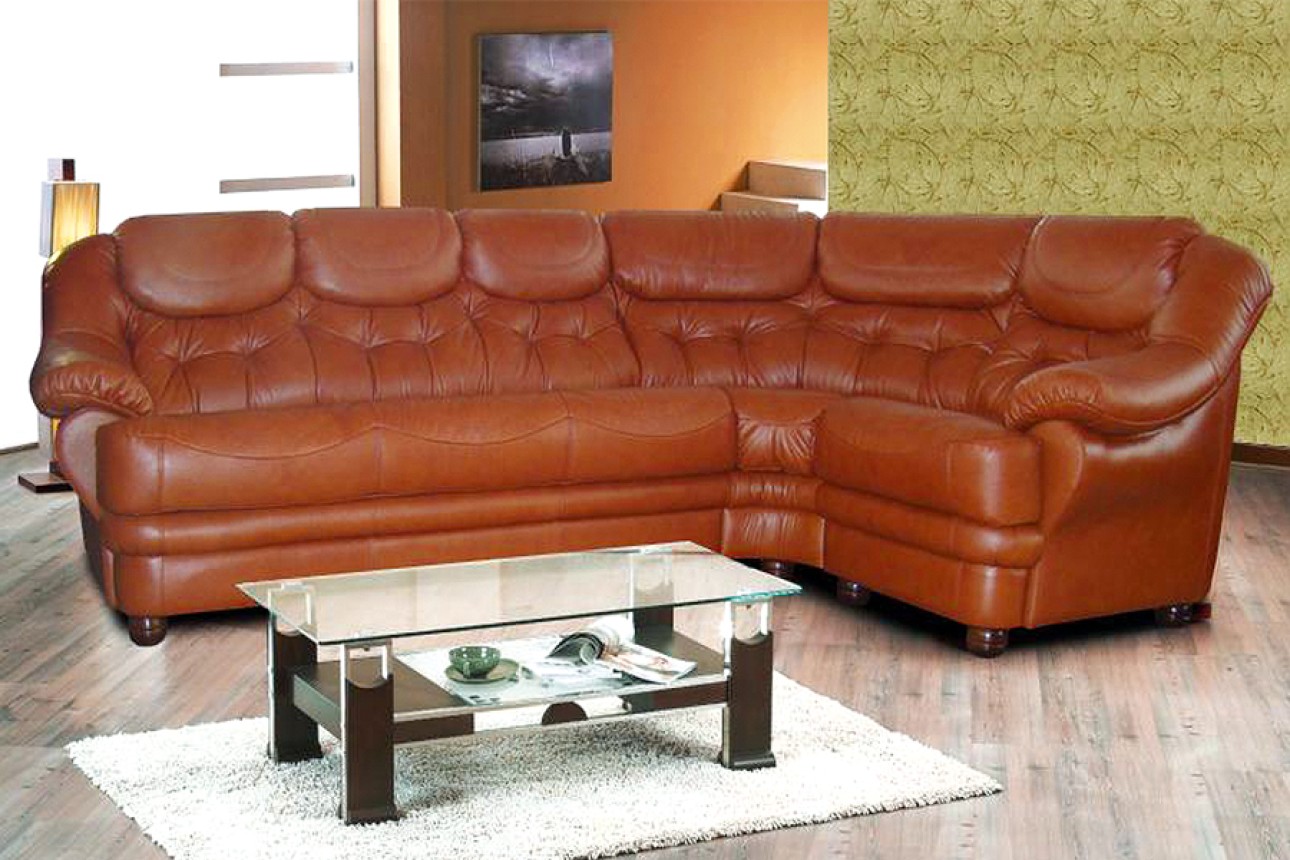 Colțar extensibil Mercédes 3, mecanism de extindere italian, 3000x1950x950 mm, spațiu de dormit 1400x1900 mm.