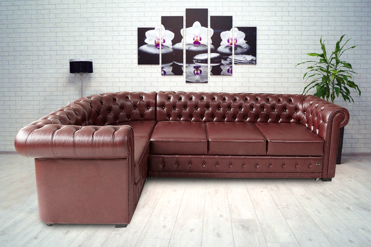 Colțar extensibil PRINCESS 3, 3200x1800x810 mm, spațiu de dormit 2600x1320 mm.