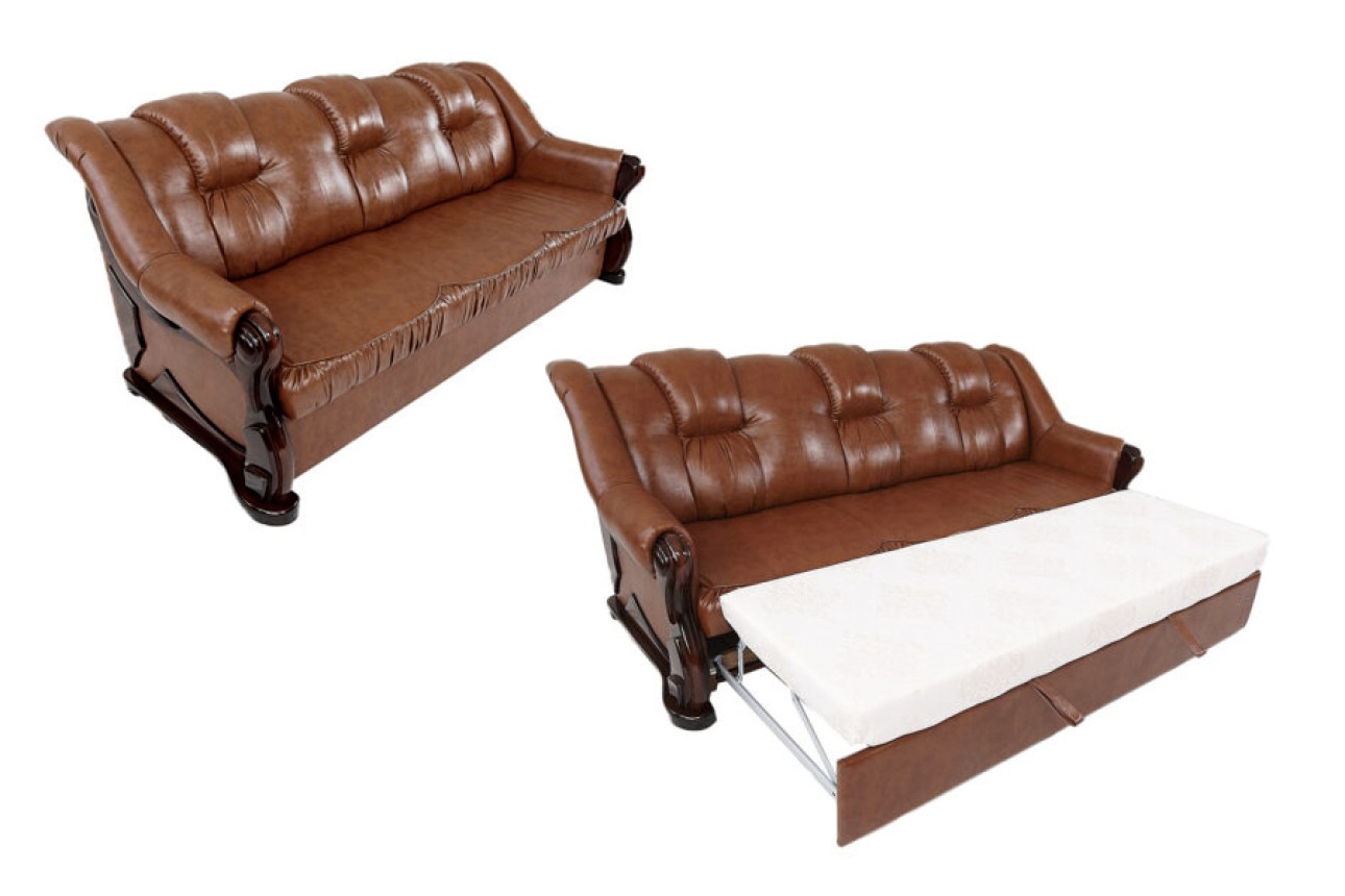 Canapea extensibilă CLASSIC 3, 2300x1050x970 mm, spațiu de dormit 1950x1300 mm.