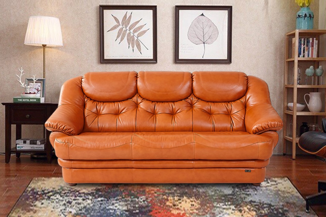 Canapea extensibilă Mercédes 3, 3 locuri, 2100x1000x950 mm, spațiu de dormit 1400x1900 mm.