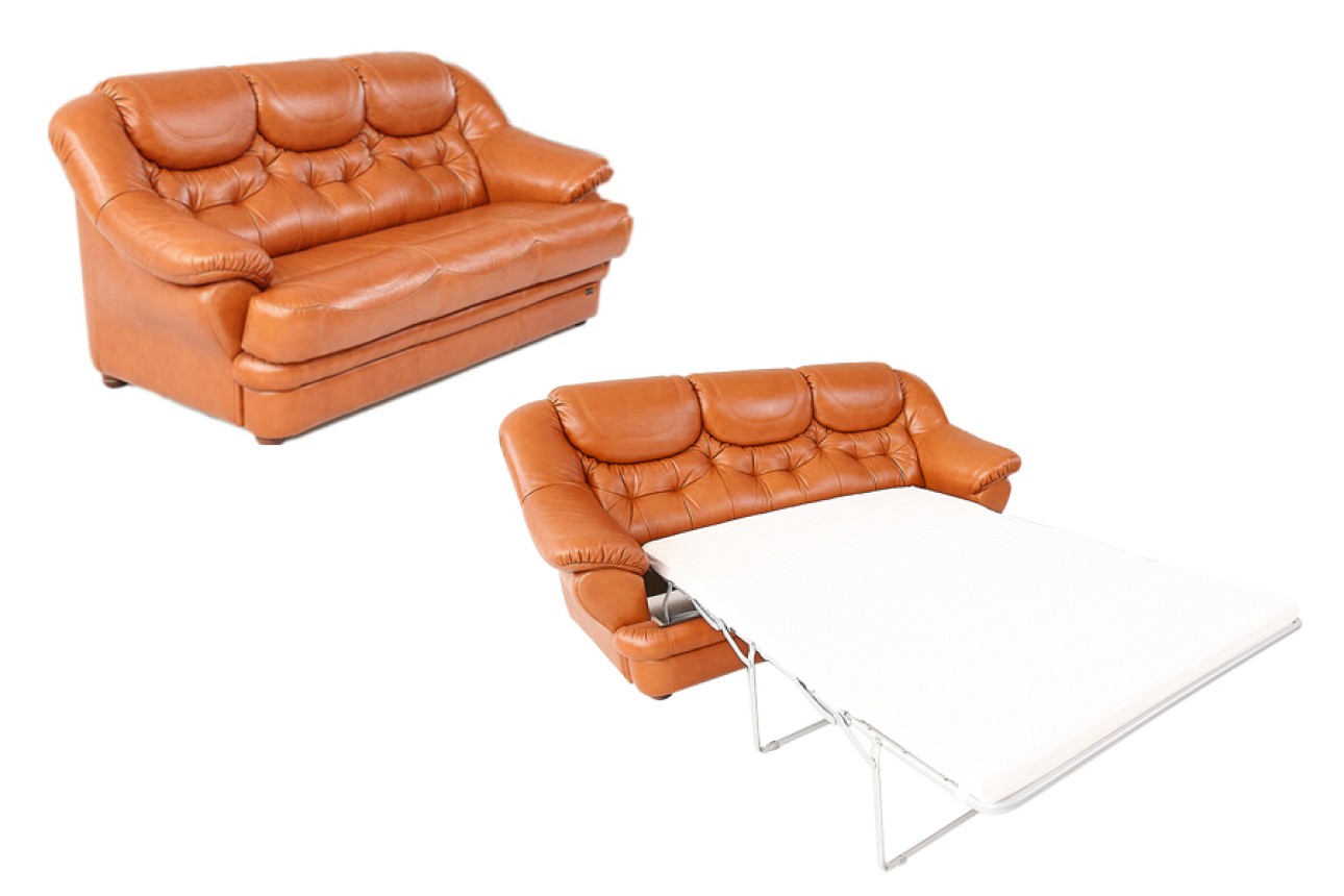 Canapea extensibilă Mercédes 3, 3 locuri, 2100x1000x950 mm, spațiu de dormit 1400x1900 mm.