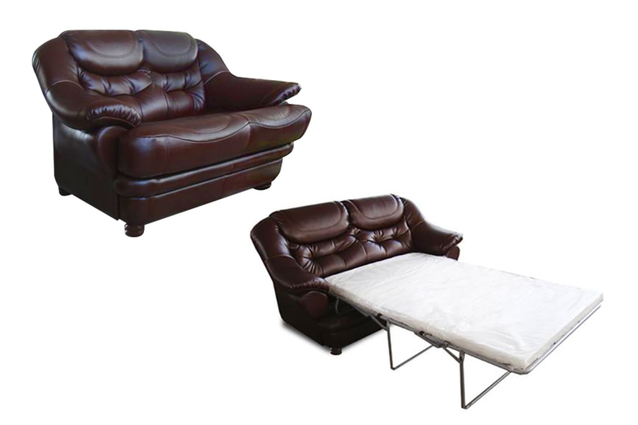 Canapea extensibilă Mercédes 2, 2 locuri, 1900x1000x1000 mm, spațiu de dormit 1200x1900 mm.