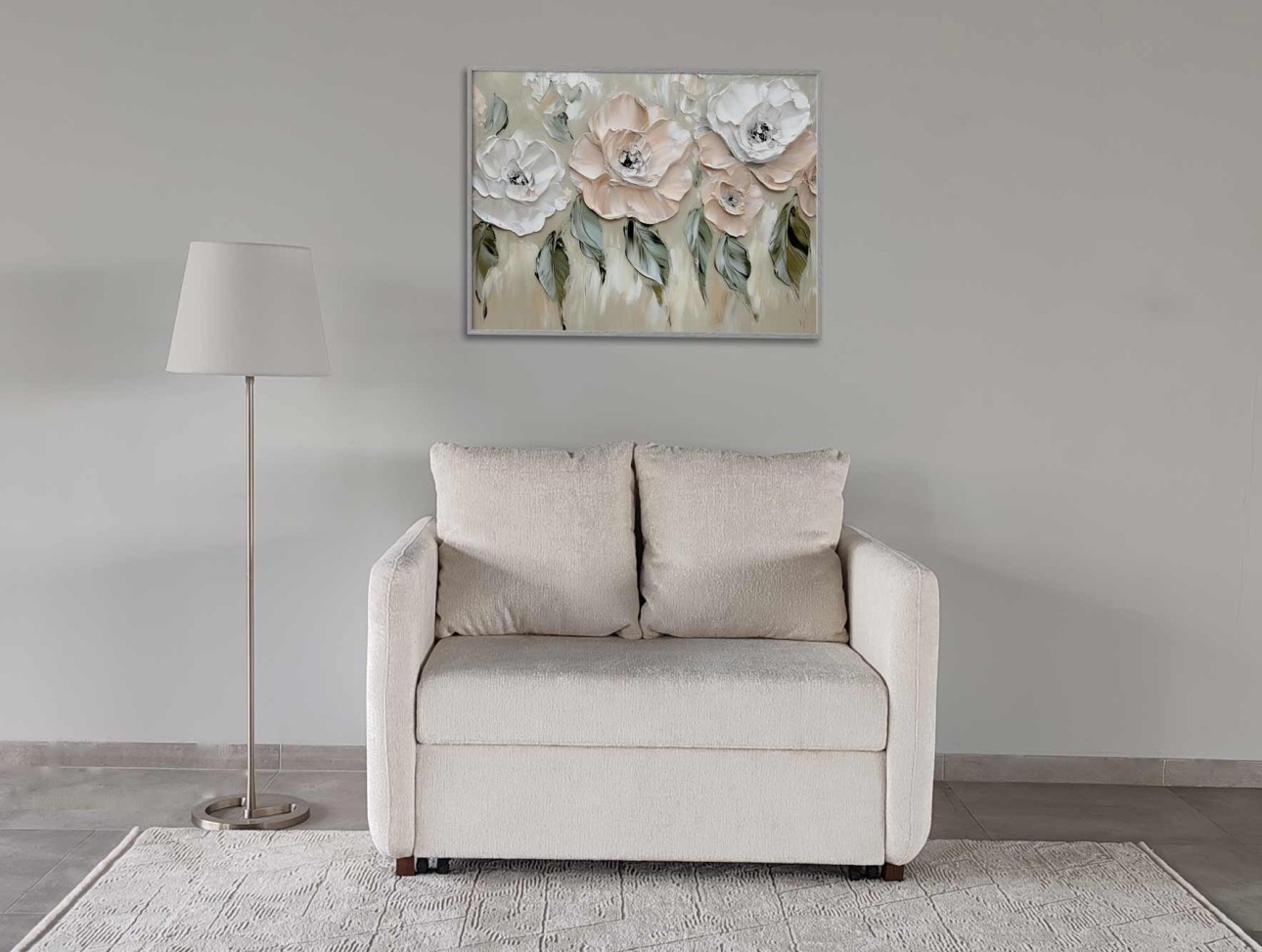 Minimalism Londonez – Sofa în Stil Scandinav