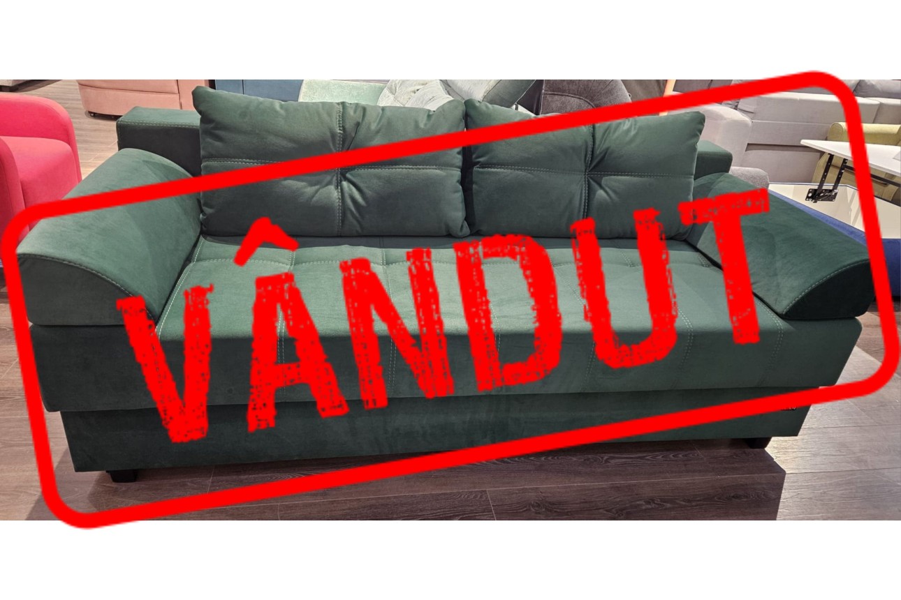 Canapea extensibilă DUBLIN, cu ladă de depozitare, 2000x950x770 mm, spațiu de dormit 2000x1500 mm.