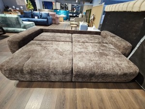 Canapea modulară KING 2, cu lada depozitare, 2600x1210x720 mm, spațiu de dormit 2000х1600 mm.