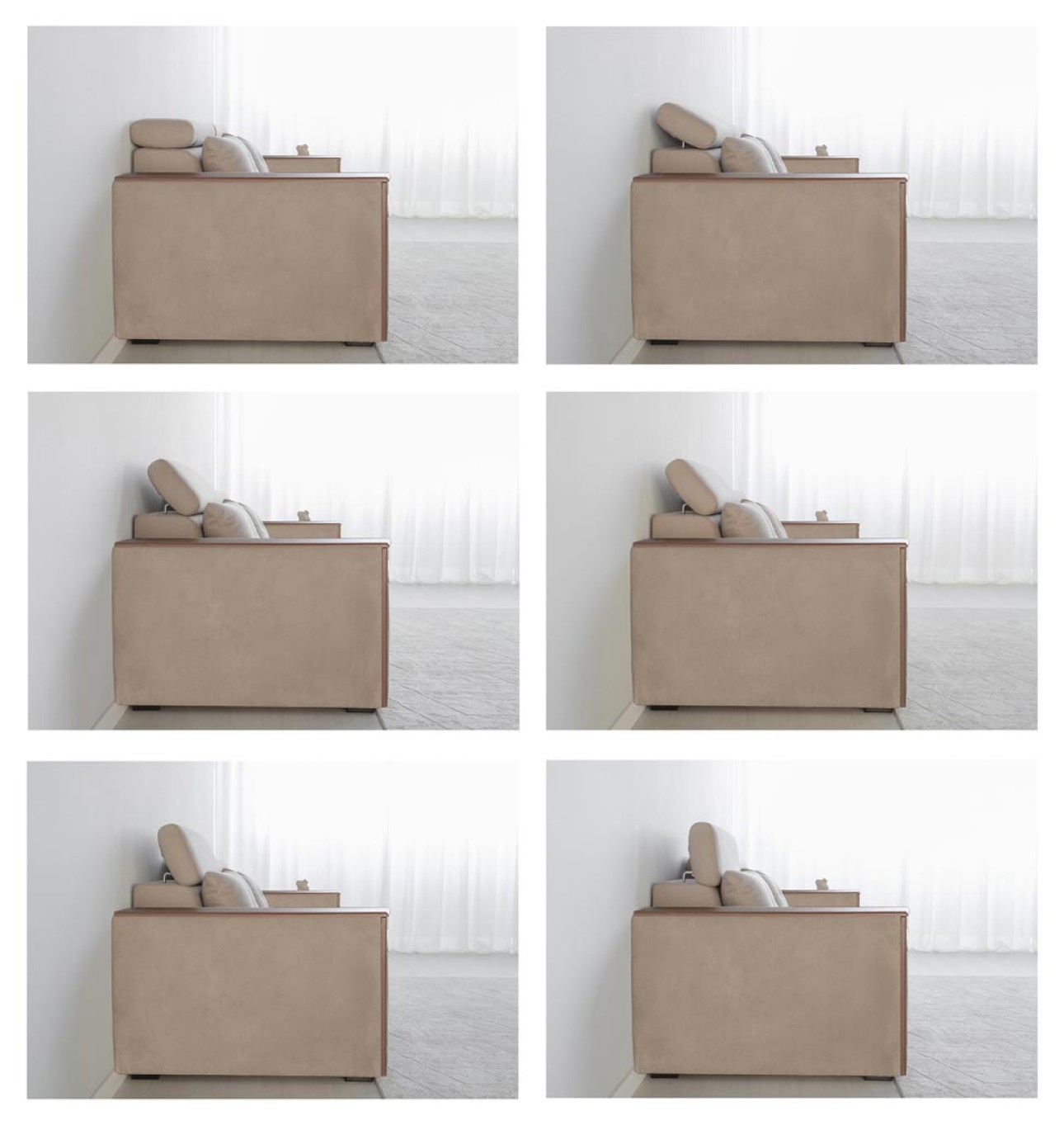 Canapea extensibilă PALERMO 1400, cotiere cu spațiu de depozitare și minibar, 2000x1000x780 mm, suprafața dormit 1400x2020 mm