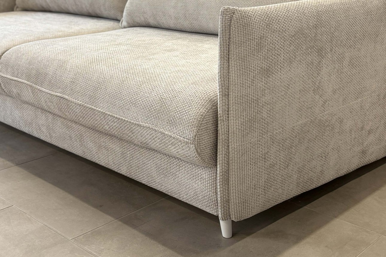 Canapea extensibilă Airy, cu ladă de depozitare, 2200x1080x640 mm, spațiu de dormit 1550x2100x640 mm