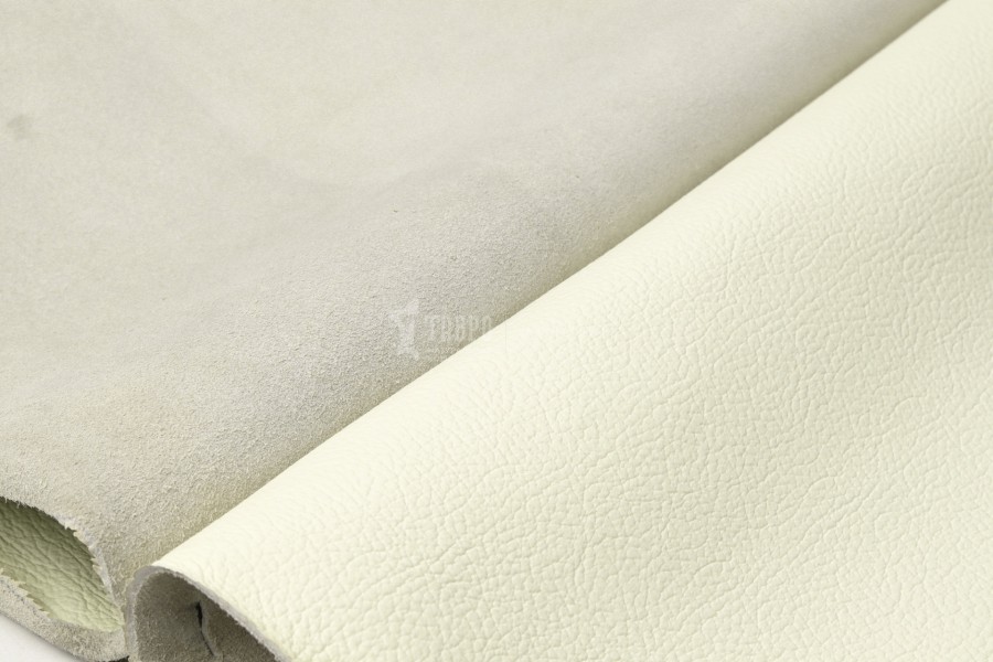 Piele naturală beige-deschis